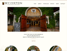 Tablet Screenshot of byington.com